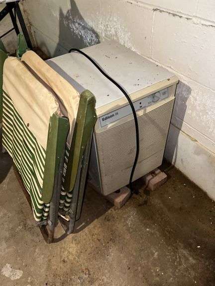 Ironing Board, Lawn Chairs, Dehumidifer, and ShopVac