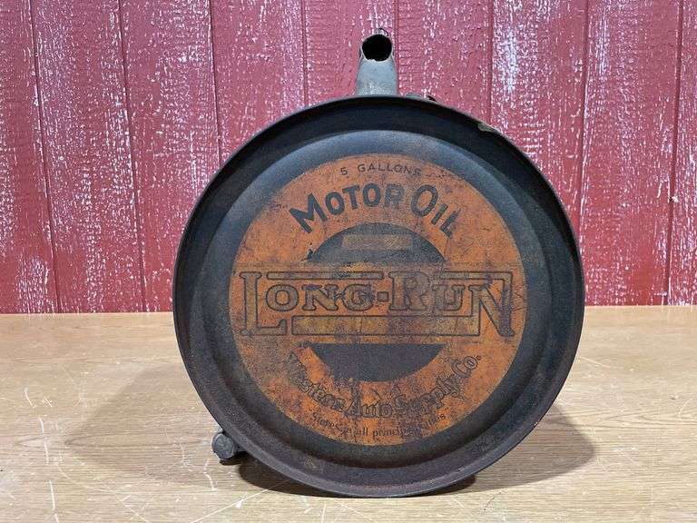 Long Run Motor Oil 5 Gallon Rocker Can Western Auto Supply image