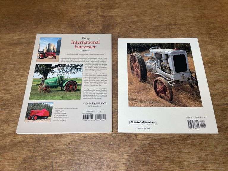 (2) IH Tractor Books