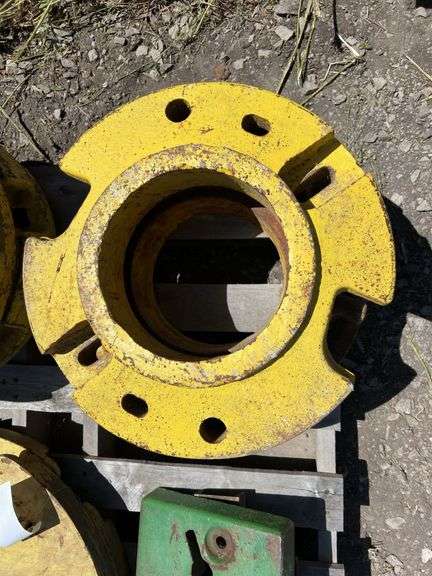(2) John Deere Wheel Weights