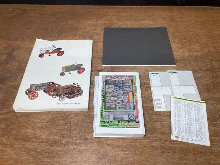 Tractor + Toy Books + Catalogs