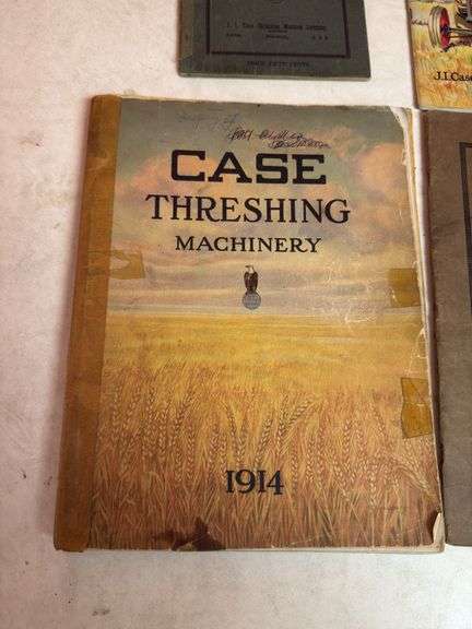 Case Threshing Books