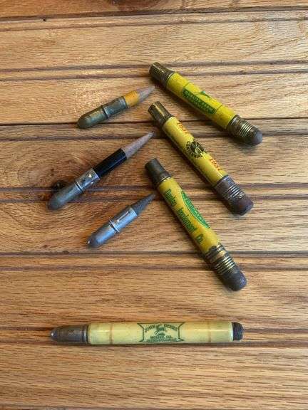 (4) John Deere Bullet Pencils