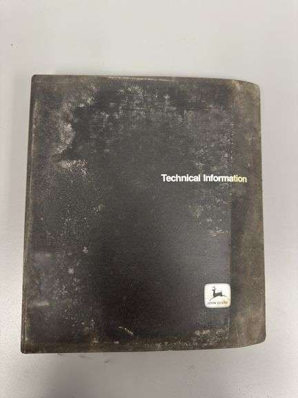John Deere Technical Information Binder