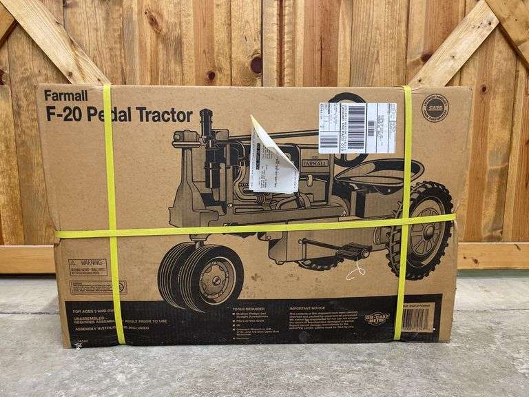 Farmall F-20 Pedal Tractor NIB Ertl image
