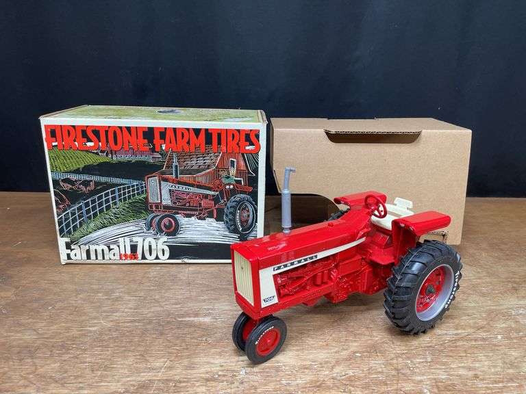 1/16 Farmall 706 Firestone NIB Ertl image