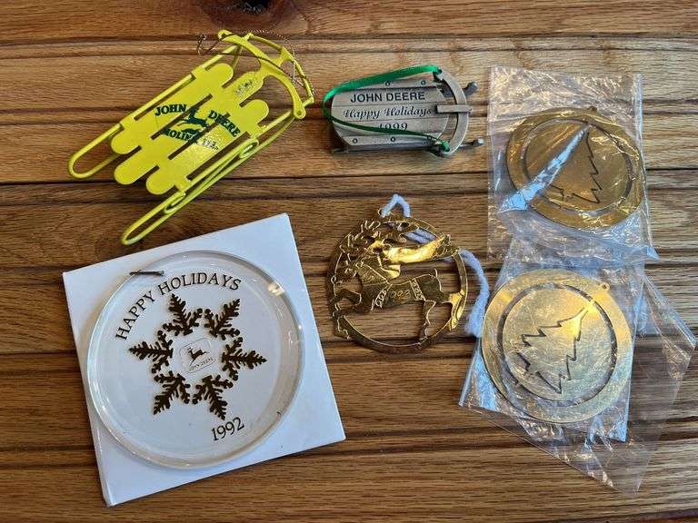 (5) John Deere Ornaments image
