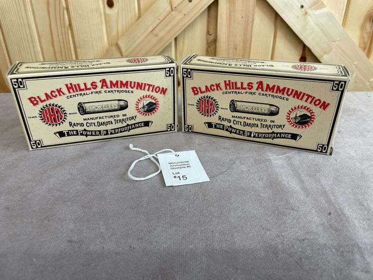 2 Boxes Black Hills 158 Gr. CNL .38 Special