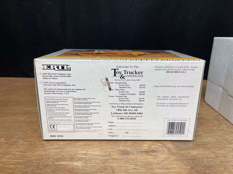 1/16 IH TD-340 Crawler 1995 NTTC NIB Ertl