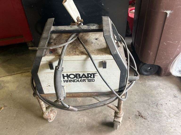 Hobart Handler 120 Mig Welder With Cart