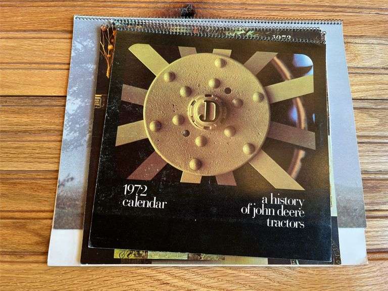 (4) John Deere Calendars