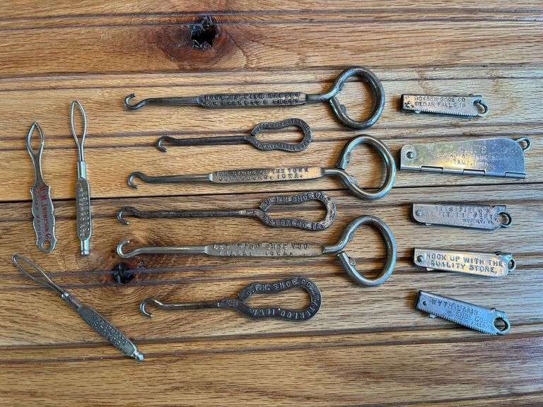 (14) Shoe Button Hooks image