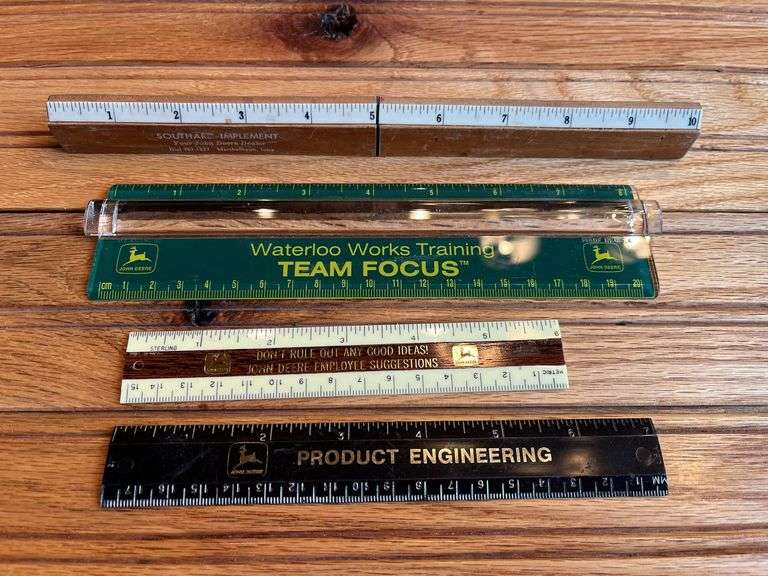(4) John Deere Rulers image