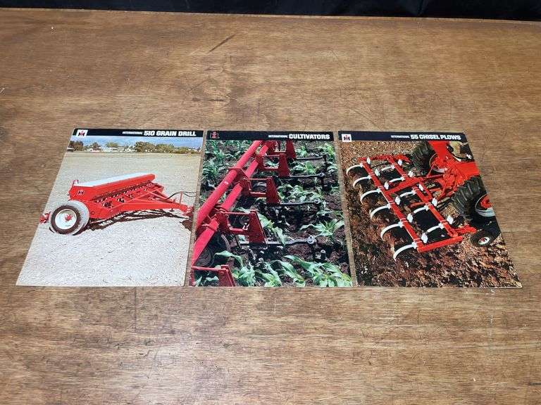 (3) IH Implement Sales Literature image