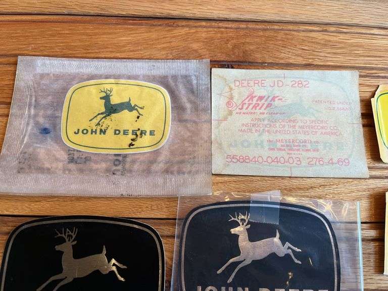 (9) John Deere Decals