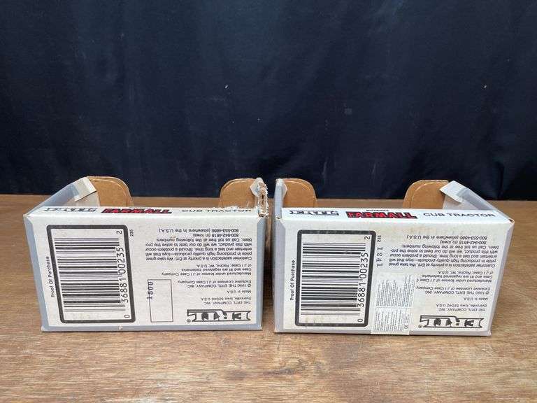 (2) 1/16 Farmall Cub NIB Ertl
