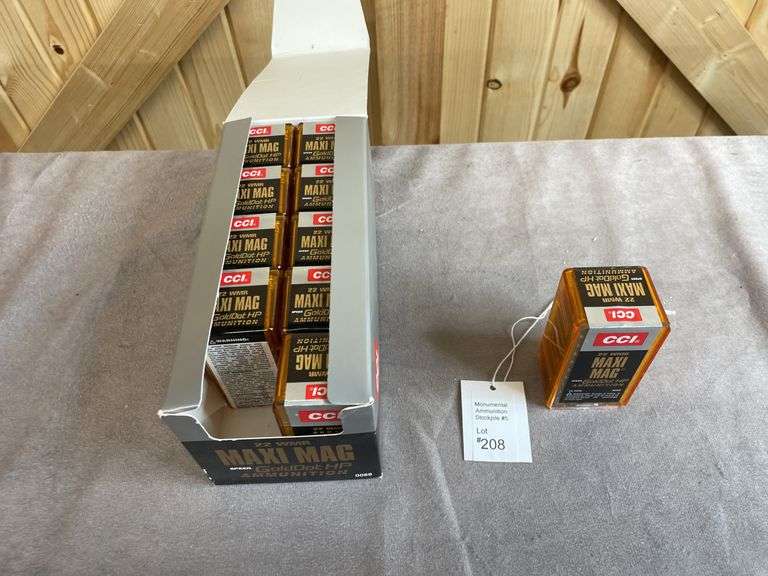 CCI Maxi-Mag Gold Dot HP .22 Magnum
