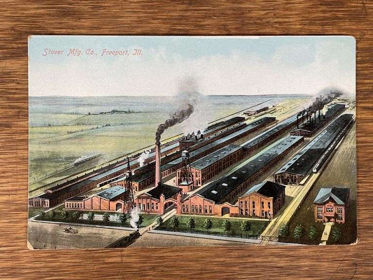 Stover Mfg. Co. Postcard image