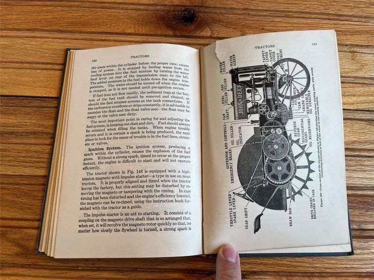 John Deere Operation, Care, + Repair of Farm Machinery Book, 1st Edition