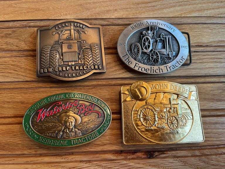 (4) John Deere Belt Buckles image