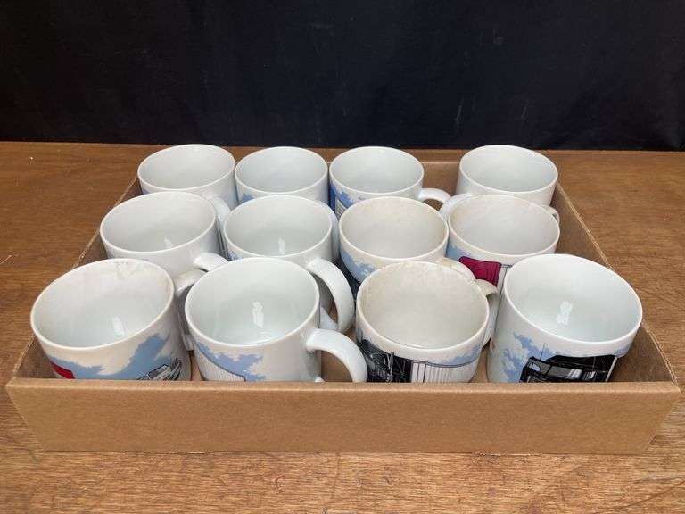 (12) International Truck Coffee Mugs