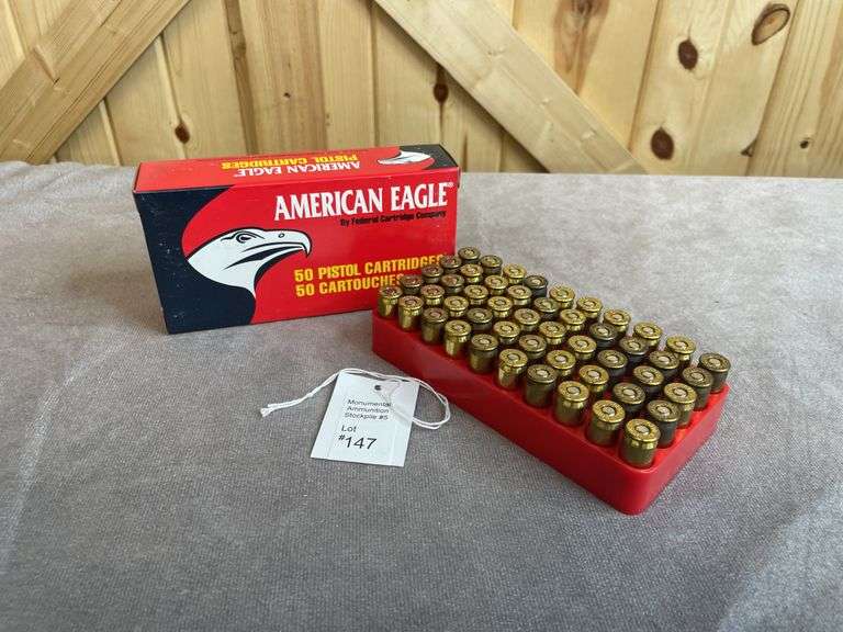 5 Boxes Federal/American Eagle 230 Gr. FMJ .45 Auto
