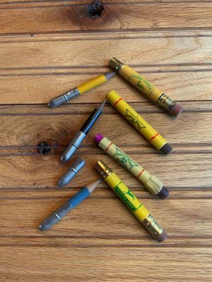 (4) John Deere Bullet Pencils