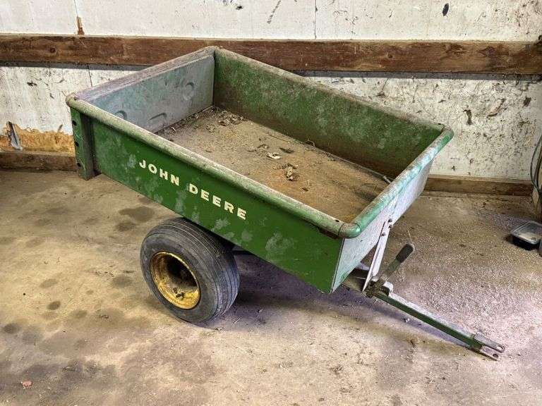 Brass Tag John Deere 80 Lawn Cart