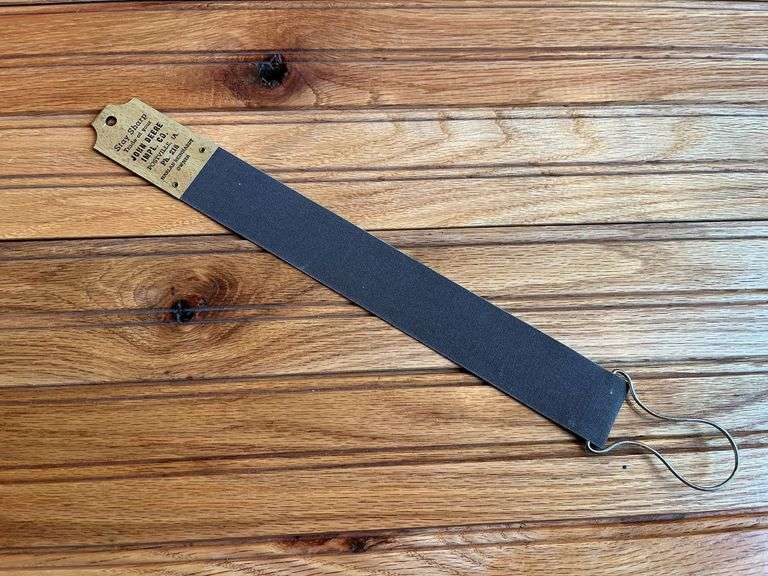 John Deere Straight Razor Strop image