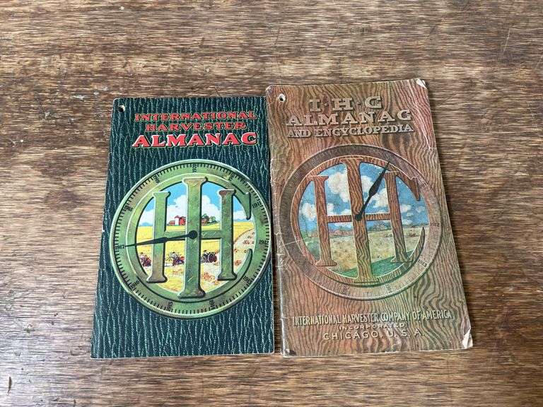 (2) 1910 + 1917 IHC Almanacs image