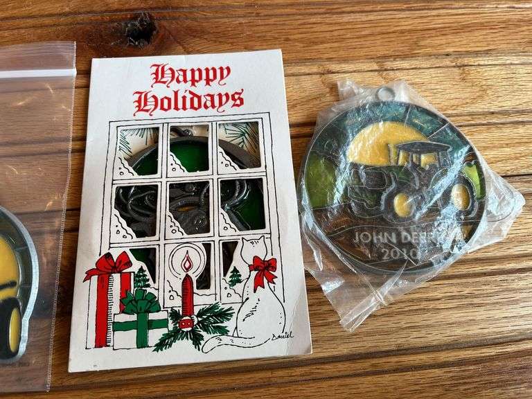 (3) John Deere Sun Catchers