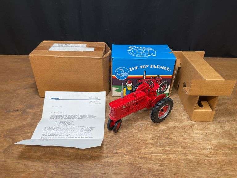 1/16 Farmall Super M-TA 1991 NFTS NIB Ertl image