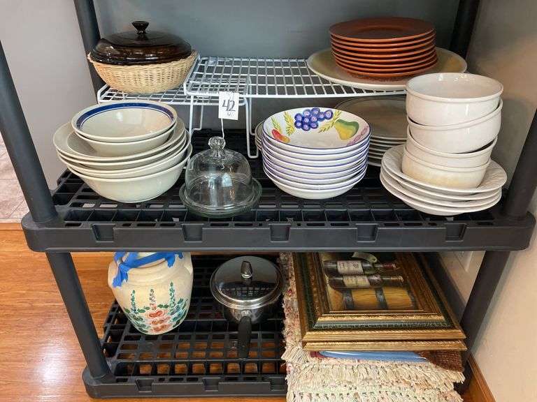 Assorted Glassware, Placemats, & More