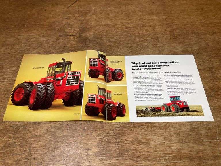 IH 4wd Tractors Sales Literature