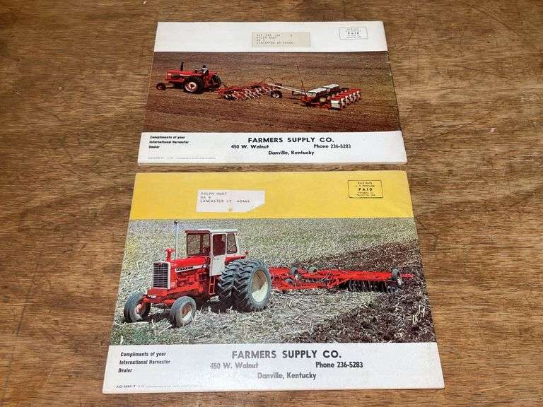 (2) 1967 + 1968 IH Buyers Guides