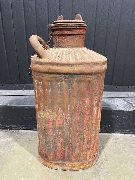(3) Vintage Gas or Oil Cans