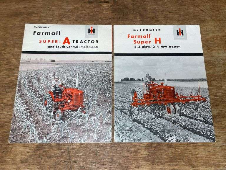 (2) Farmall Super A + Super H Sales Literature image