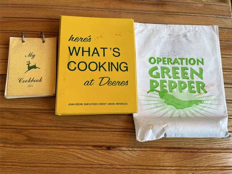 John Deere Cookbooks + Green Pepper Operation image