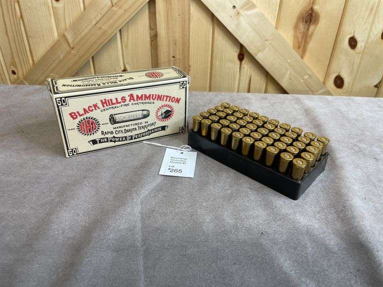 2 Boxes Black Hills 180 Gr. FPL .38-40