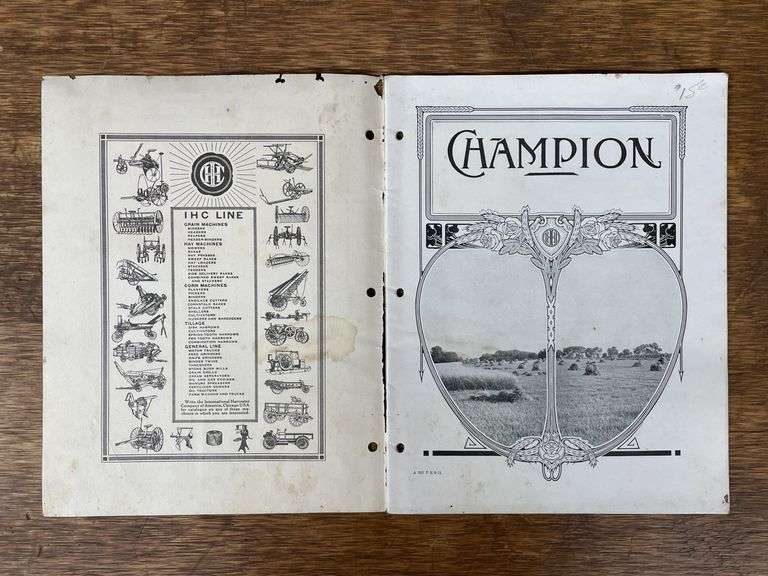IHC Champion Catalog