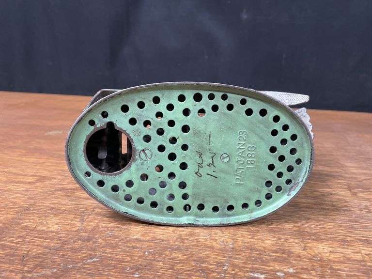 Feeding Time Bird Cast Iron Bank