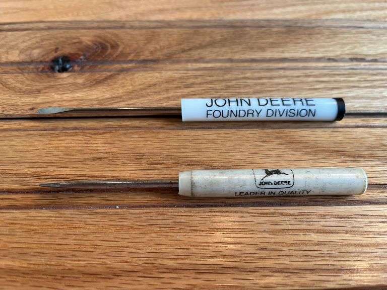 (2) John Deere Screwdrivers