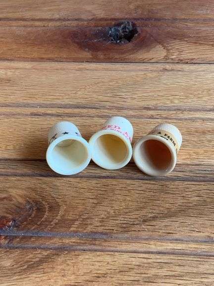 (3) Advertising Thimbles