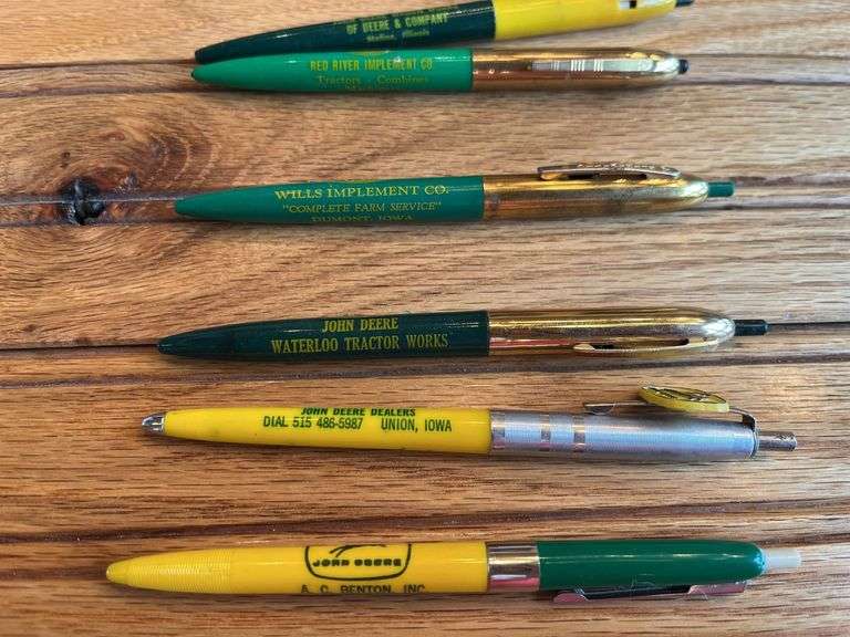 (9) John Deere Pens