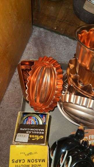 Metal Pans and Mason Jar Caps
