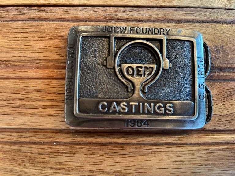 (4) John Deere Belt Buckles