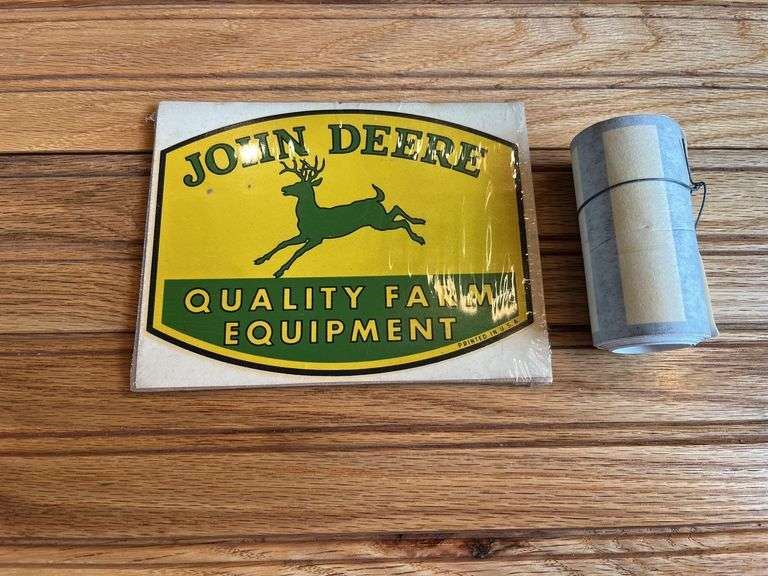 (2) John Deere Decals image
