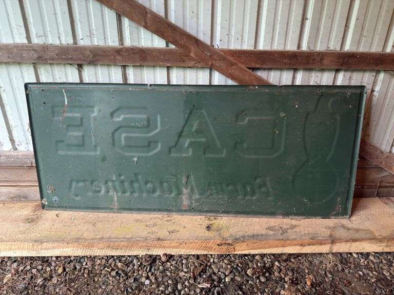 Case Farm Machinery Sign