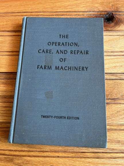 (3) John Deere Operation, Care, + Repair of Farm Machinery Books