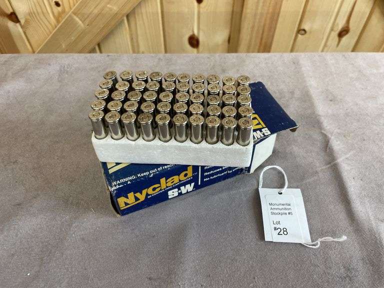 Rare! 1 Box S&W Nyclad 158 Gr. SWC .357 Magnum